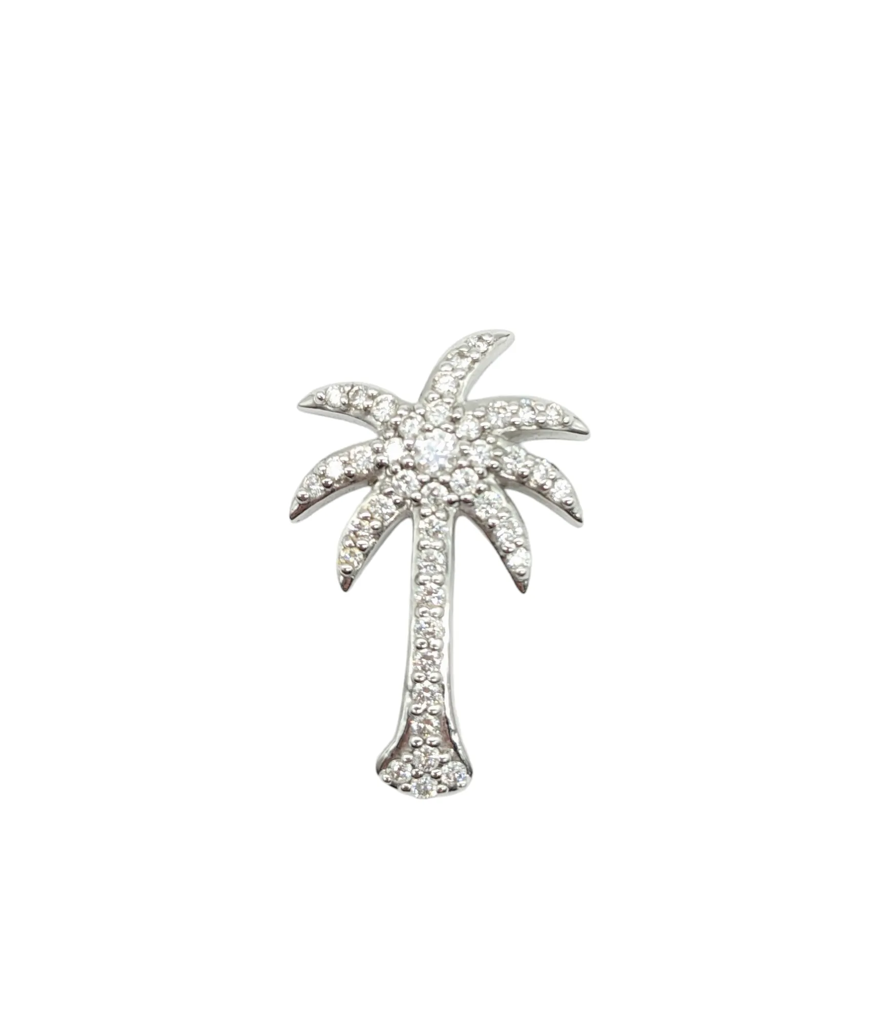 1.25 Carat Diamond Palm Tree Pendant