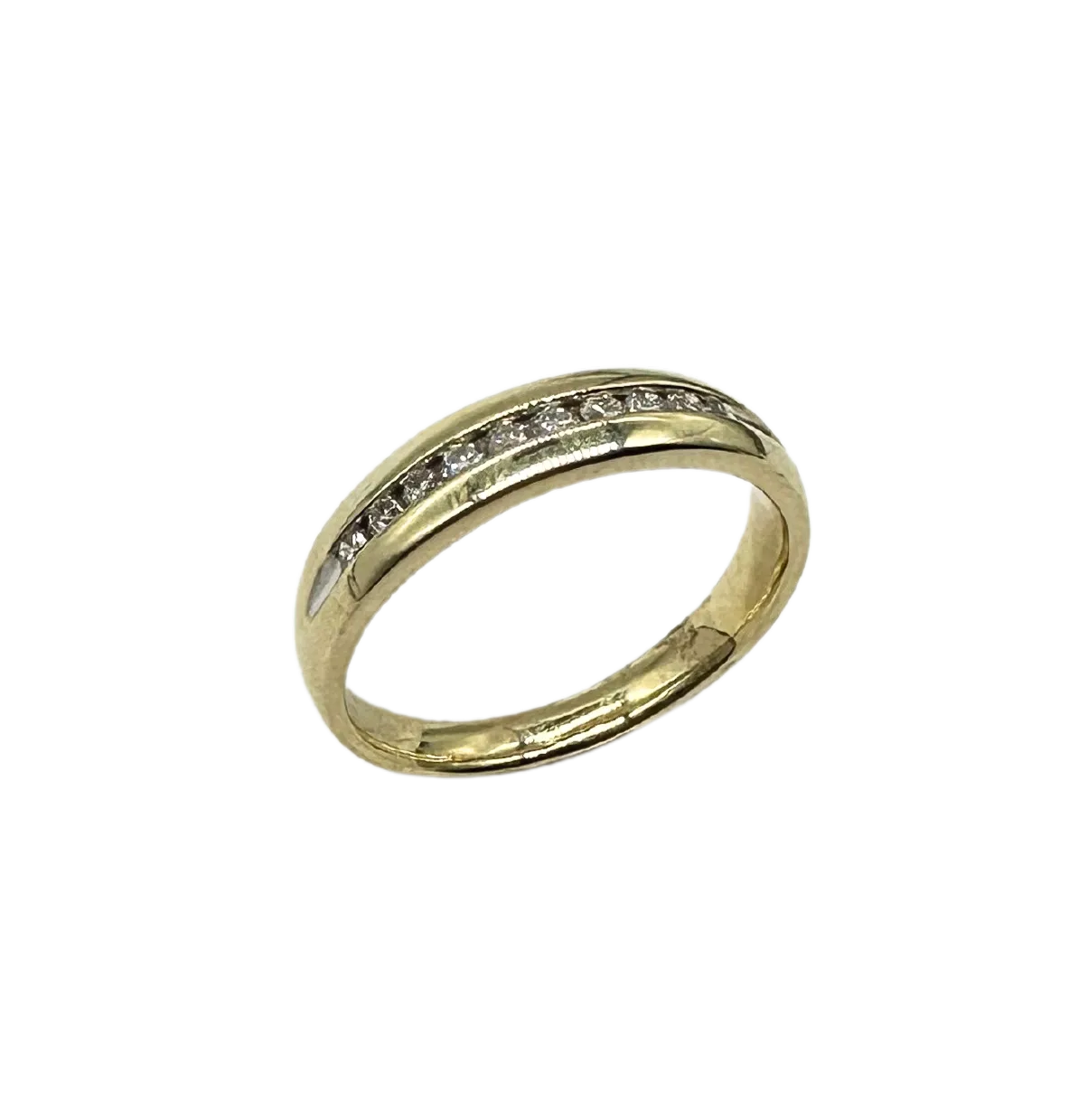 1/3 CTW Diamond Band in 10k Yellow Gold