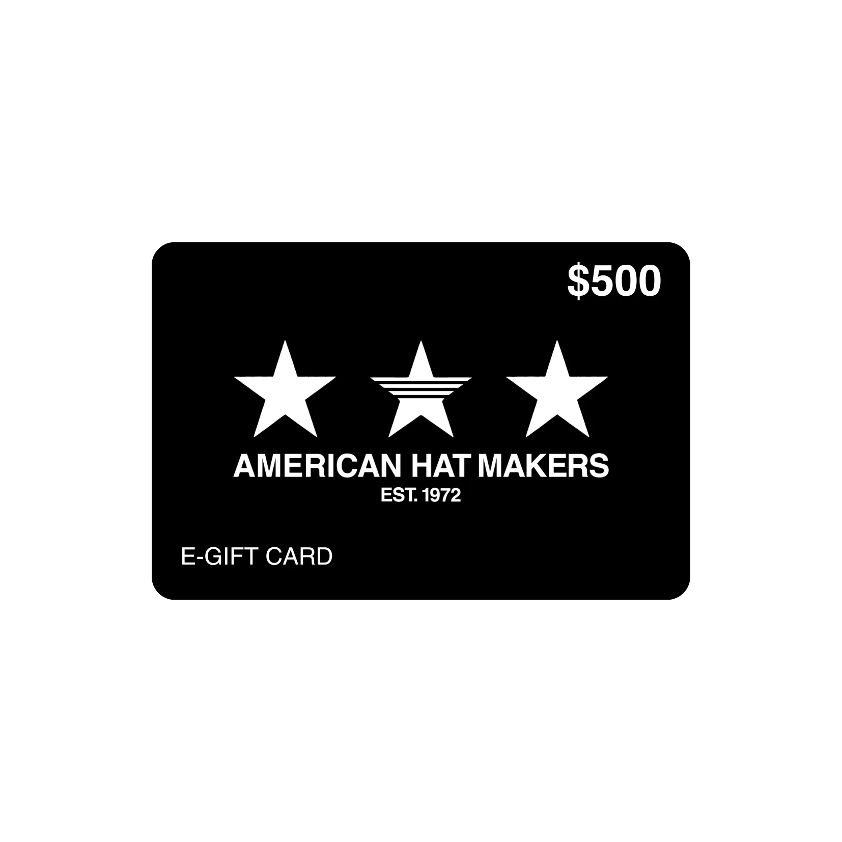 $500 American Hat Makers E-Gift Card