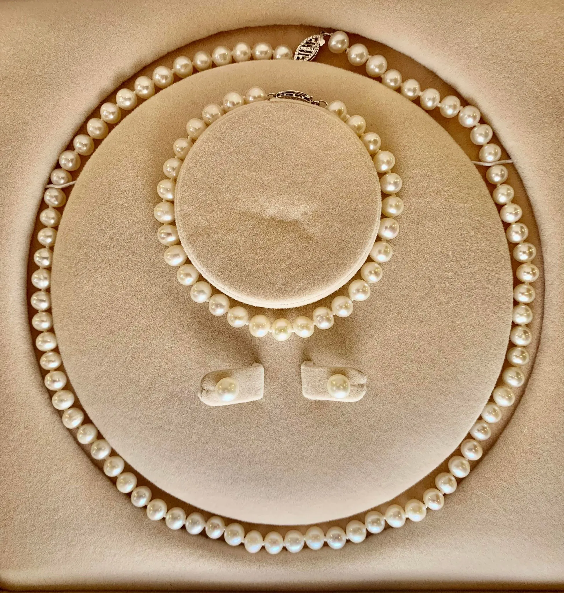 6-6.5 MM Freshwater Pearl Set