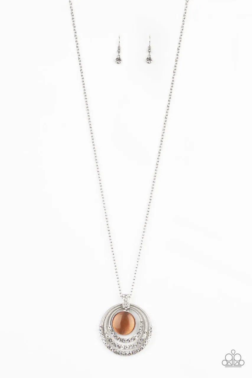 A Diamond a Day Orange Paparazzi Necklace