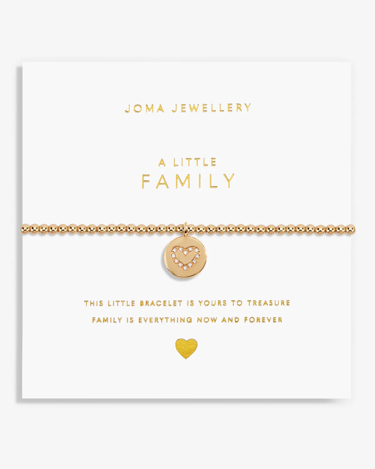 A Little 'Family' Bracelet in Gold