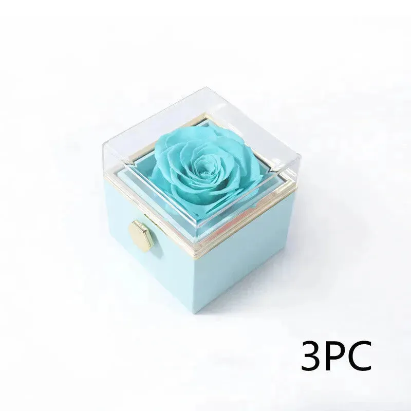 Acrylic Ring Box Valentine's Day Proposal Confession