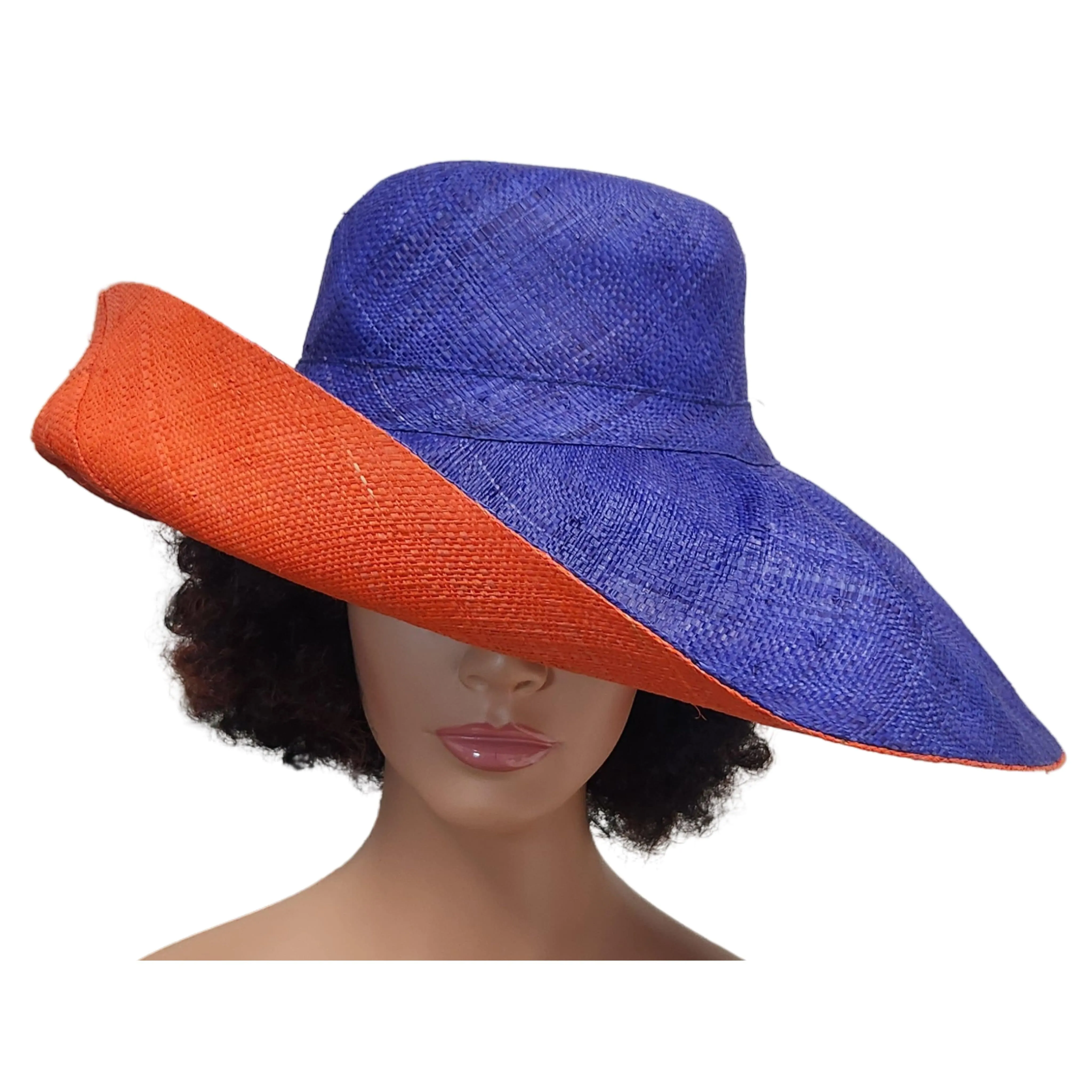 Adedagbo: Madagascar Big Brim Raffia Sun Hat