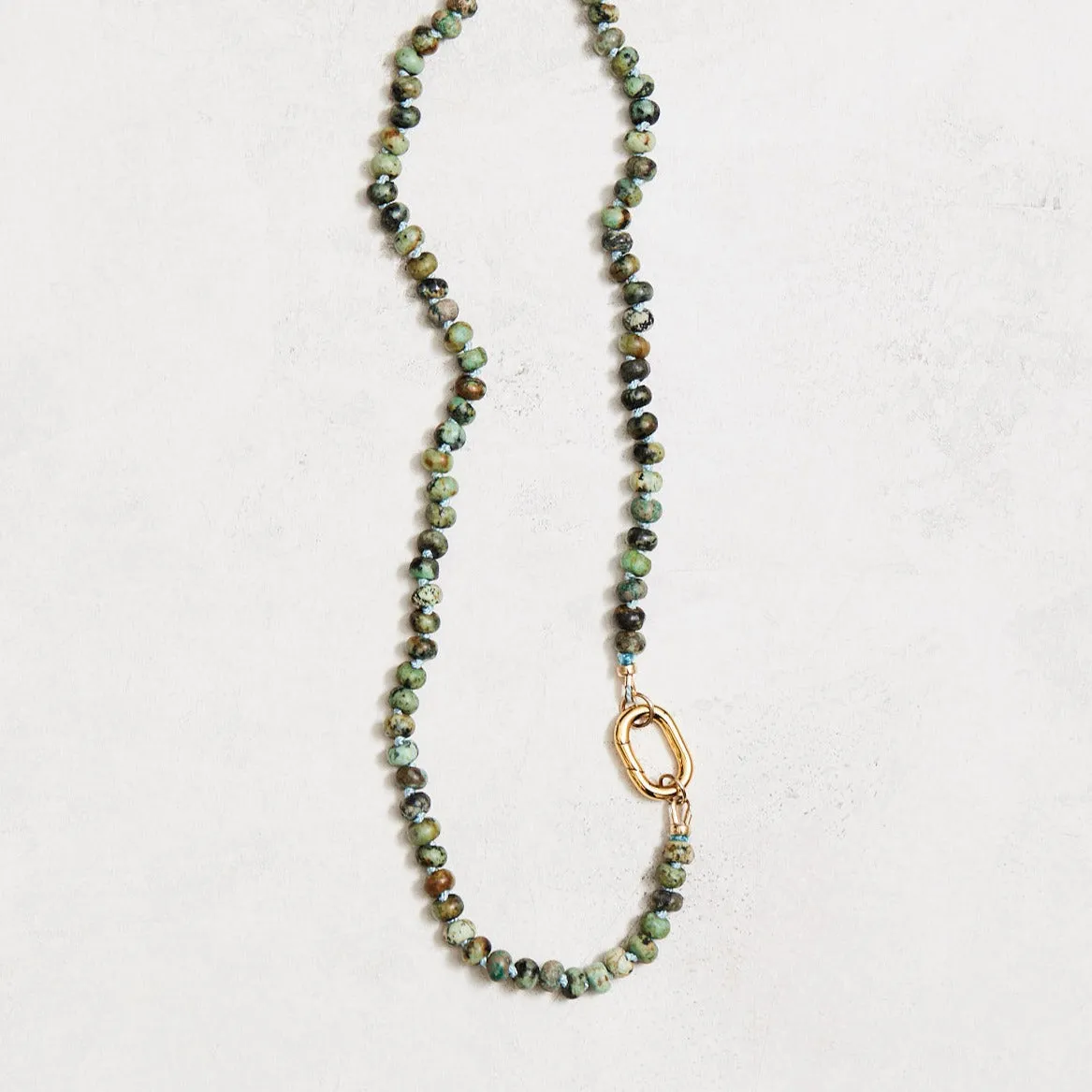 African Turquoise Necklace