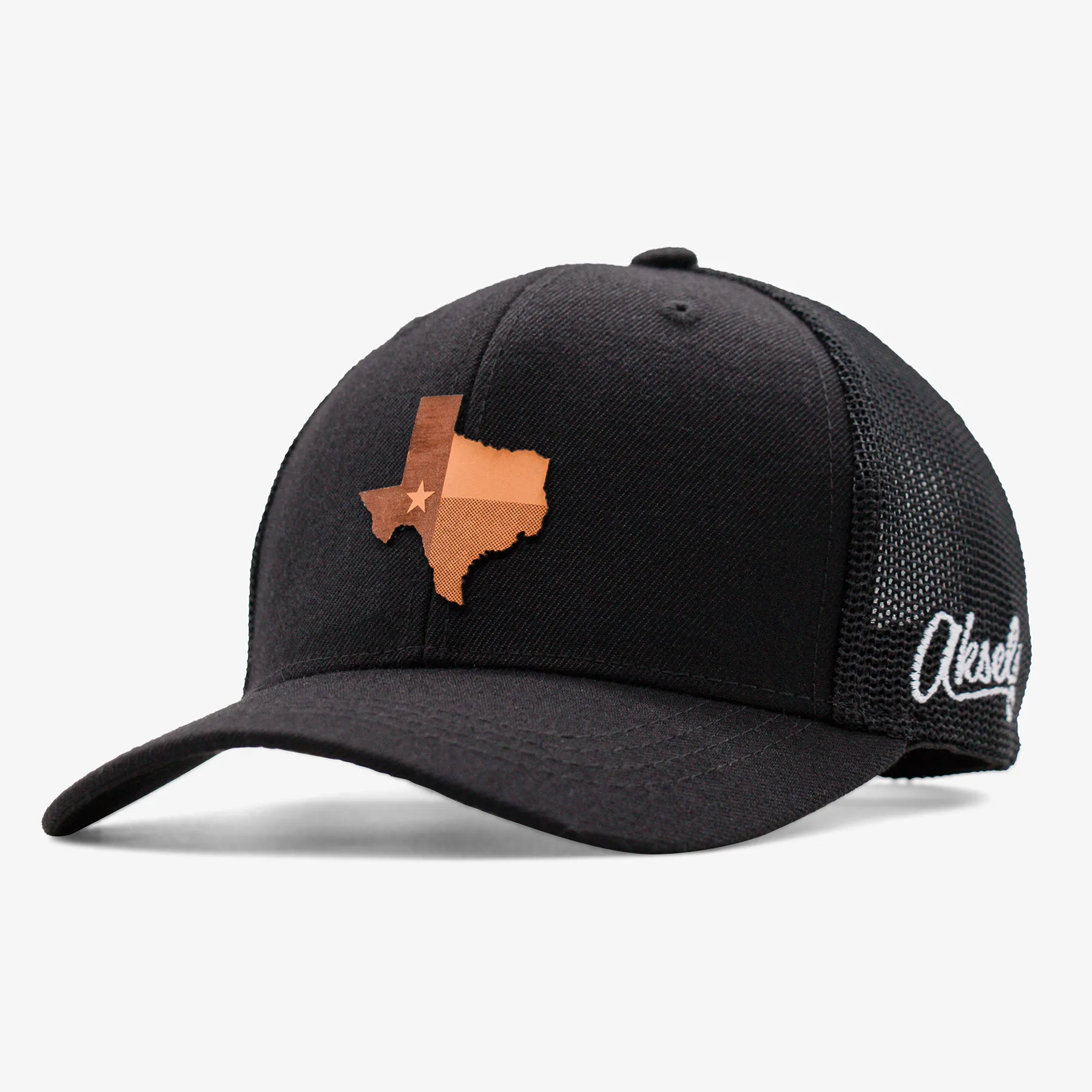 Aksels Laser Texas Outline Curved Full Flex Hat