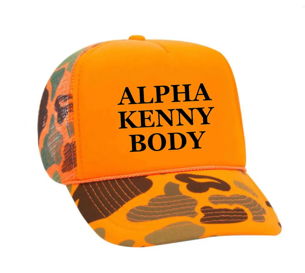 Alpha Kenny Body Trucker Hat