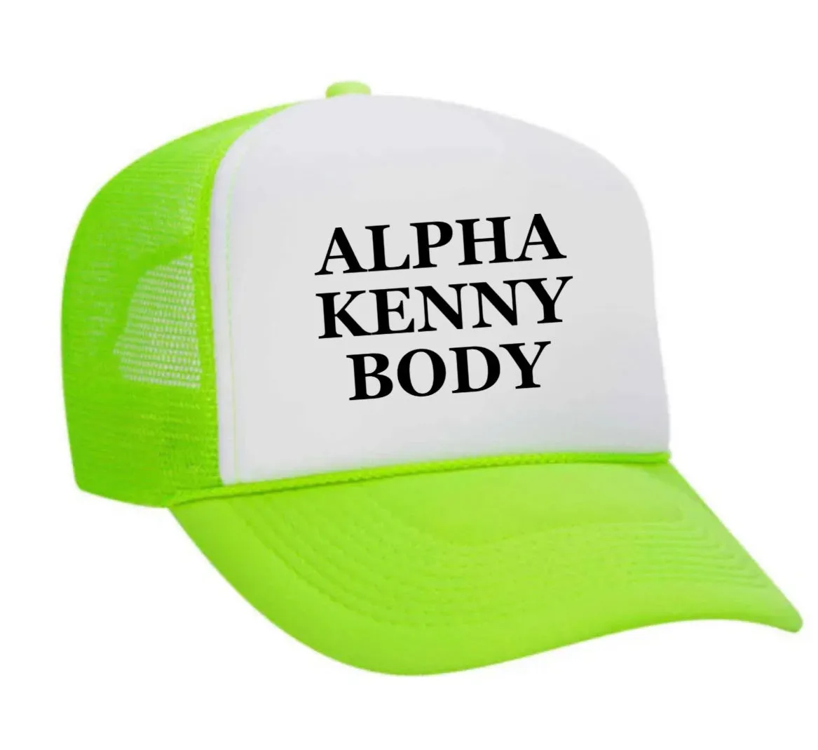 Alpha Kenny Body Trucker Hat