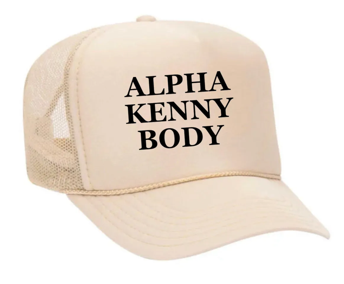 Alpha Kenny Body Trucker Hat