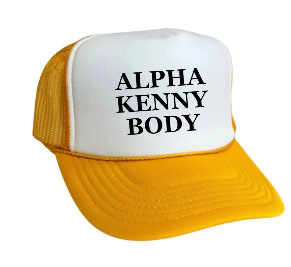 Alpha Kenny Body Trucker Hat