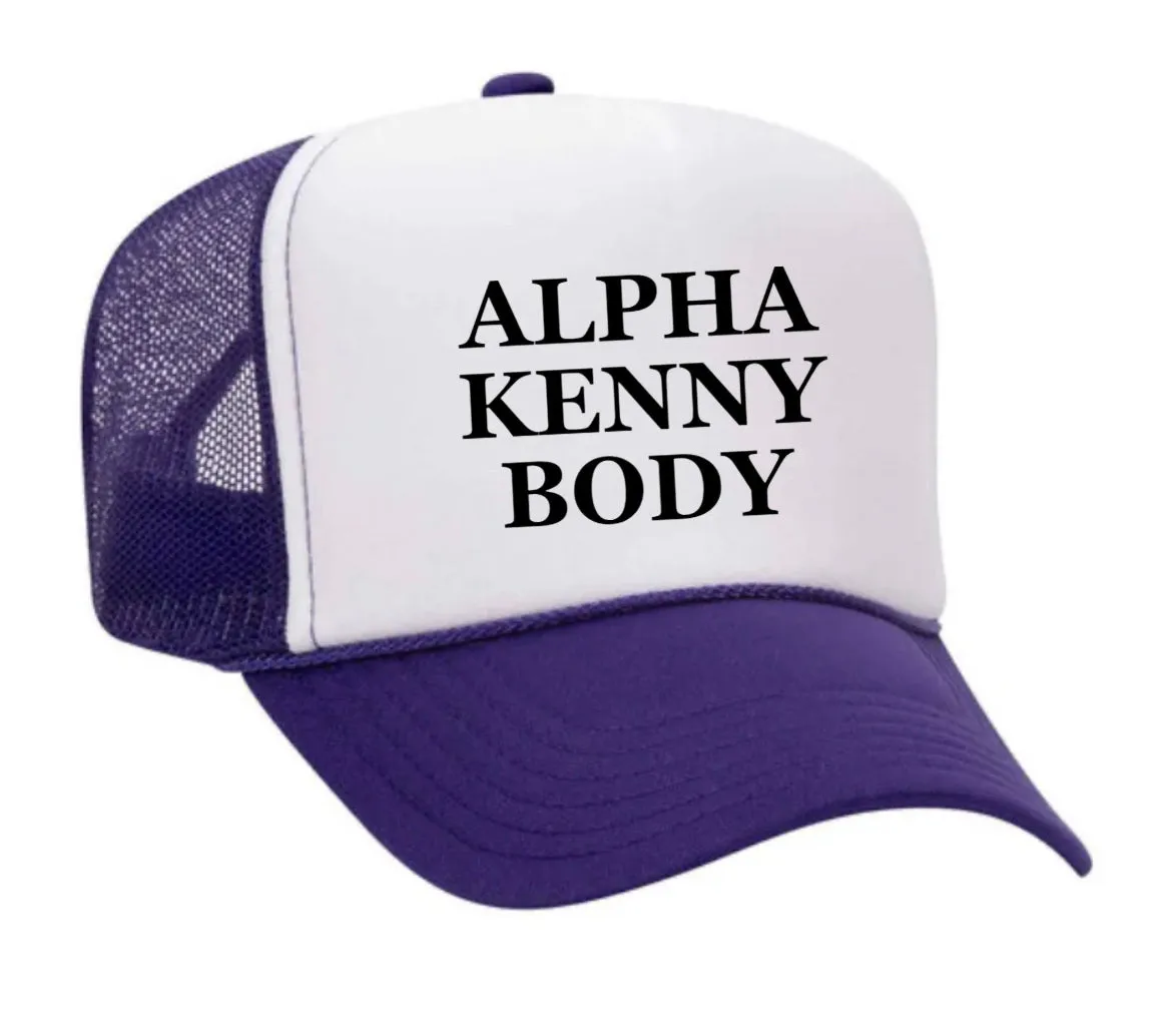 Alpha Kenny Body Trucker Hat