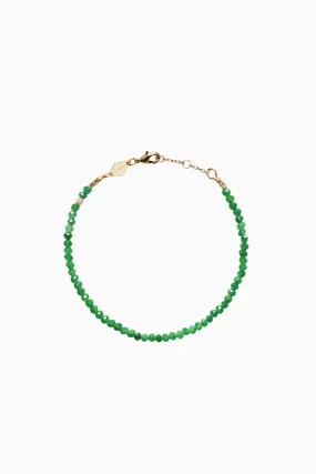 Anni Lu Tan Line Bracelet - Jade