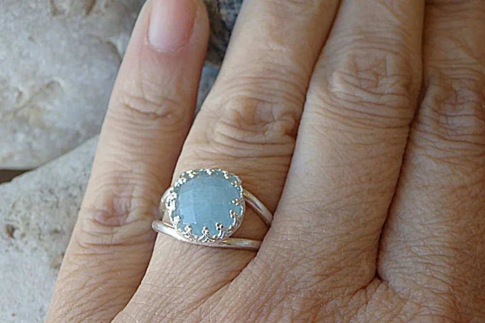 Aquamarine Ring