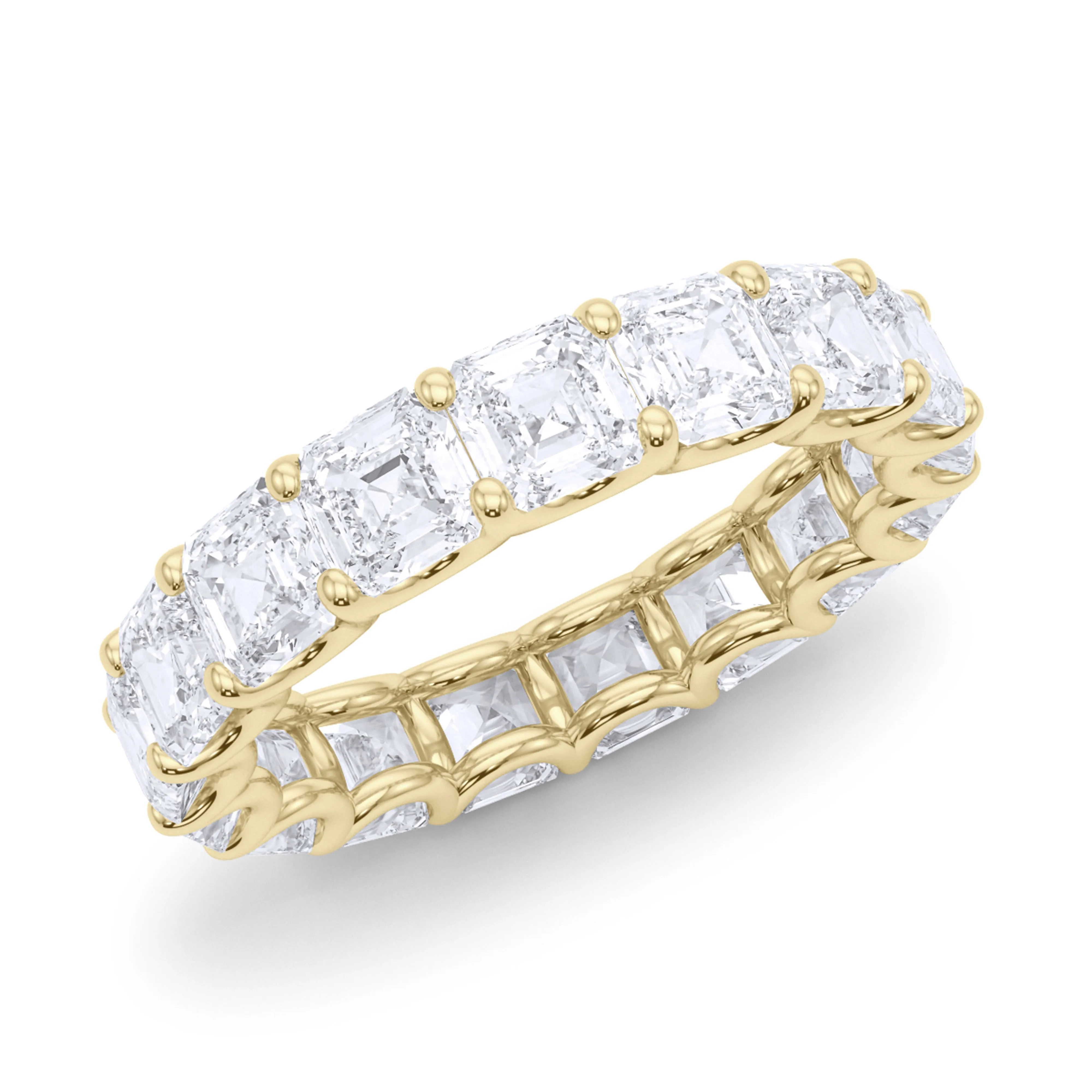 Asscher Cut Diamond Eternity Band