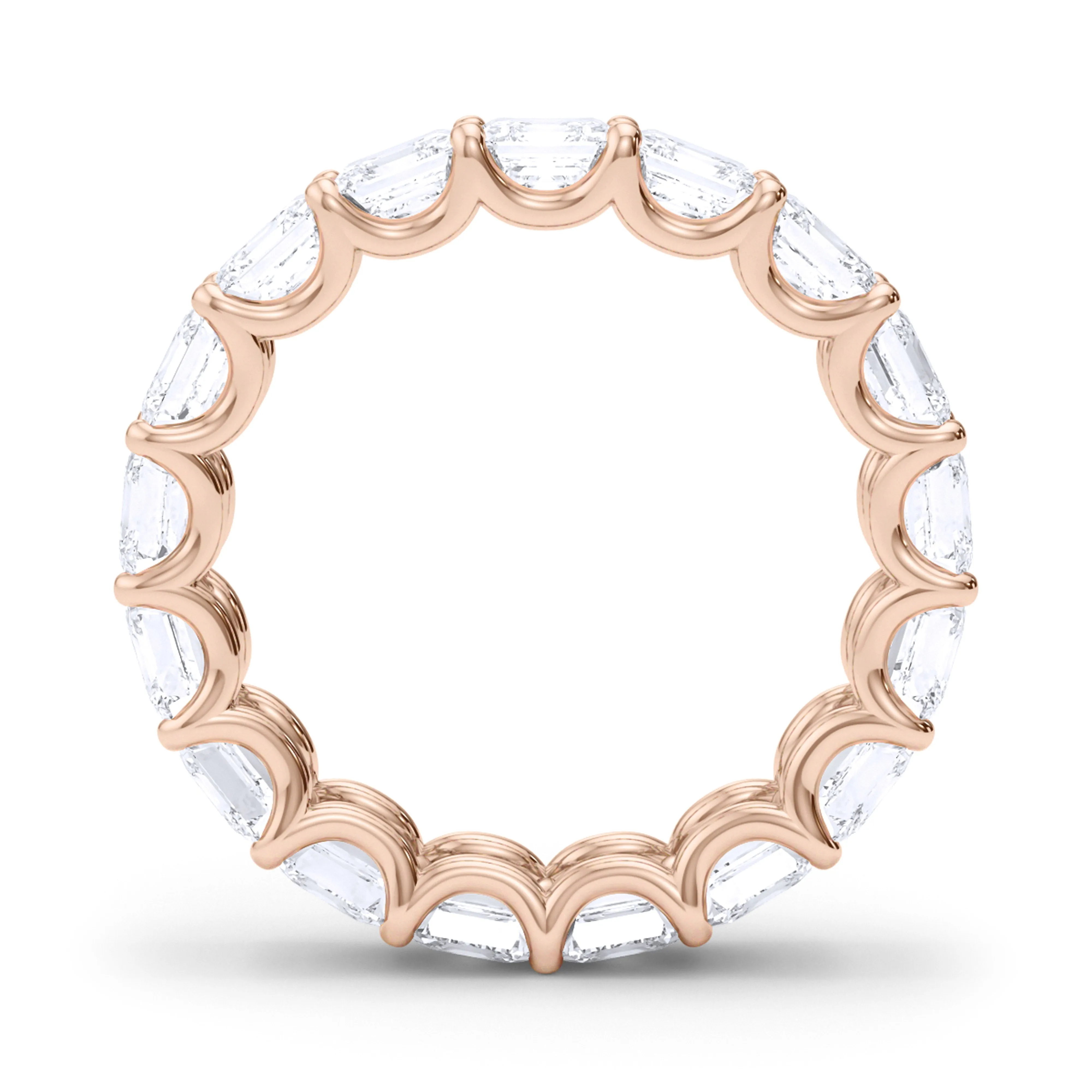 Asscher Cut Diamond Eternity Band