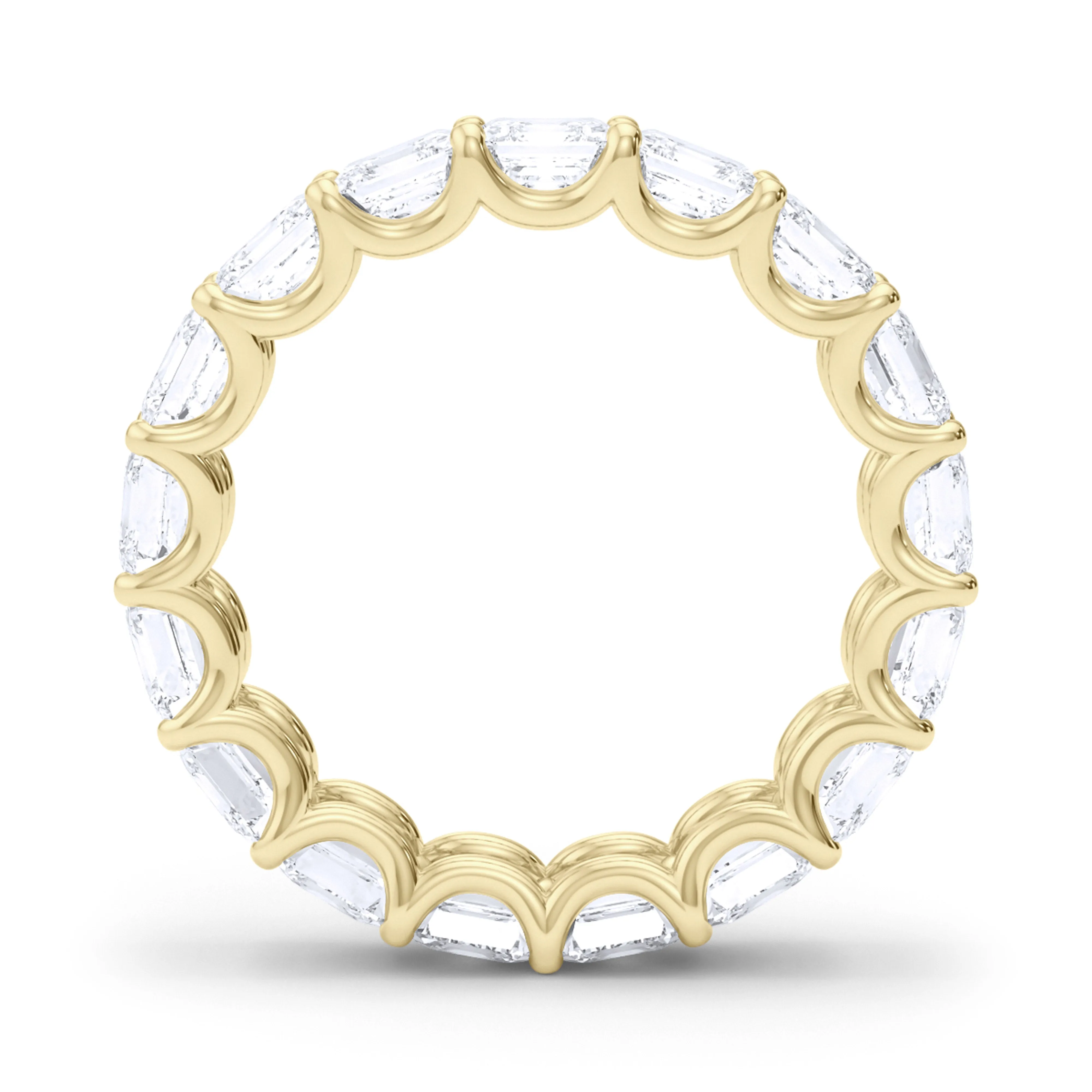 Asscher Cut Diamond Eternity Band