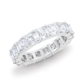 Asscher Cut Diamond Eternity Band