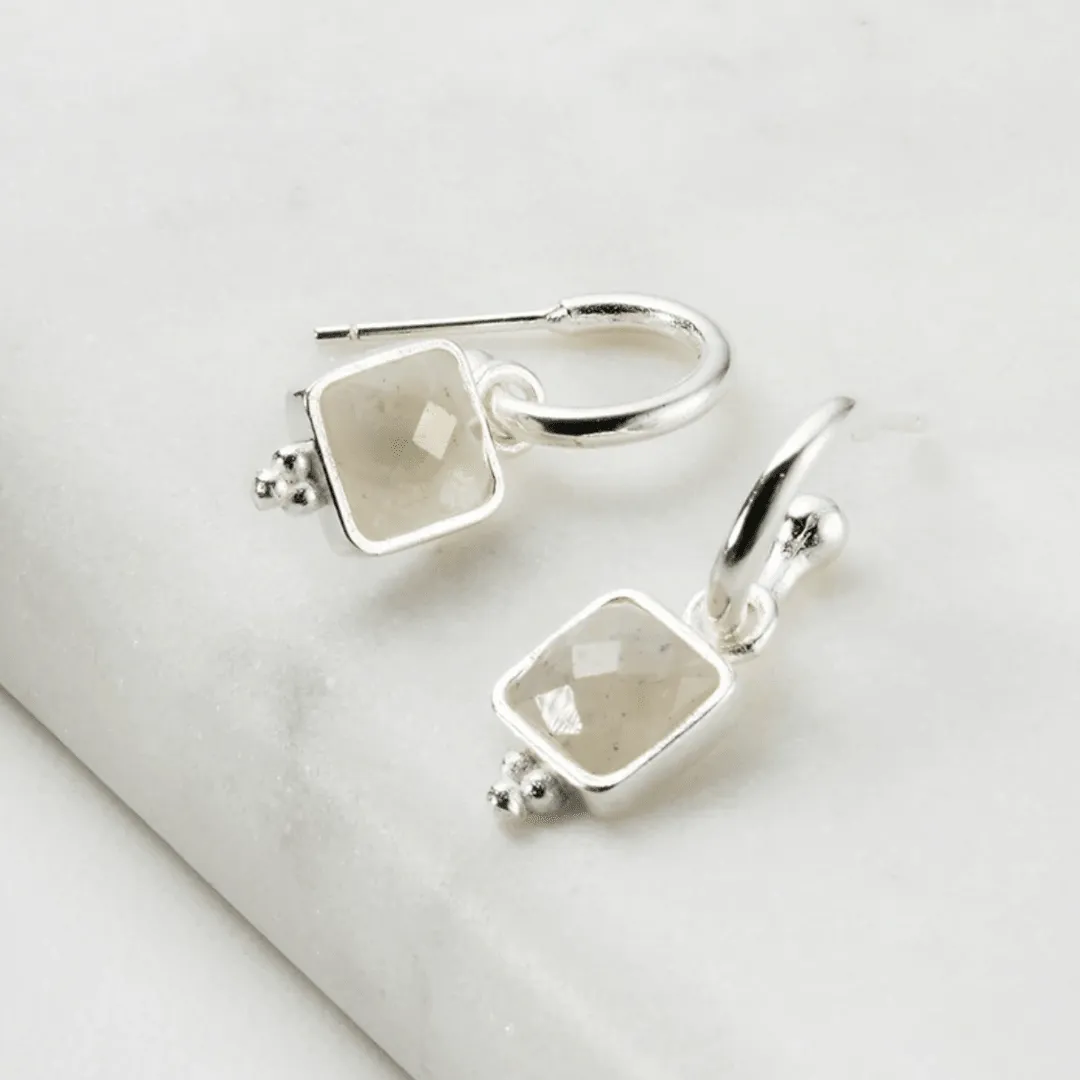 Ava Earring | Moonstone