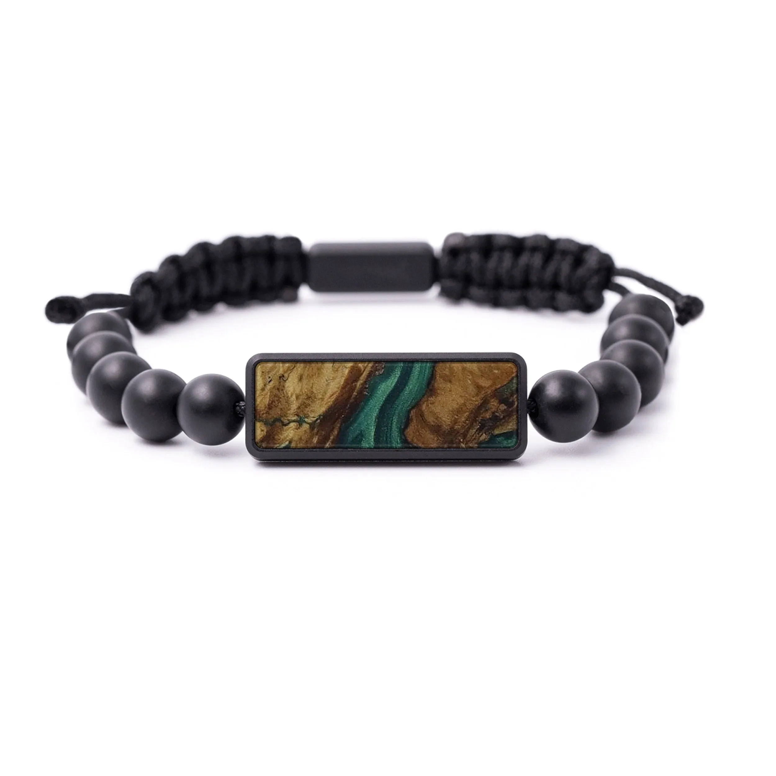 Bead Wood Resin Bracelet - Ger (Mosaic, 576929)