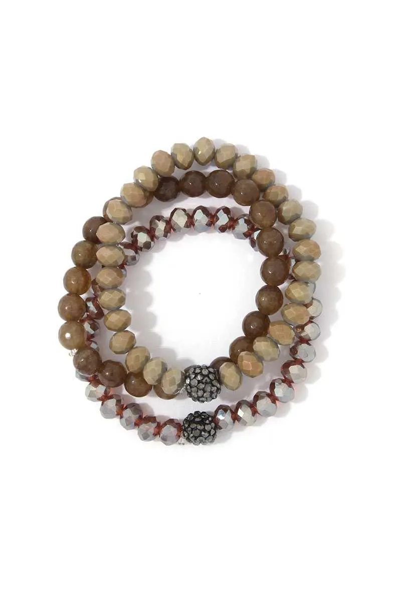 Beaded Stretch Bracelet Se