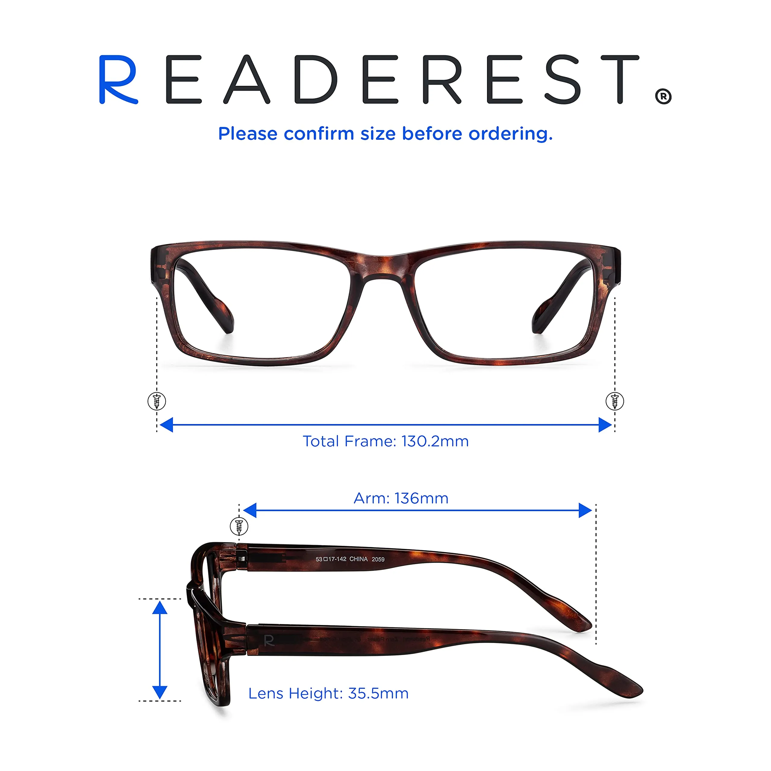 Blue-Light-Blocking-Reading-Glasses-Bourbon-Tortoise-2-50-Magnification Anti Glare