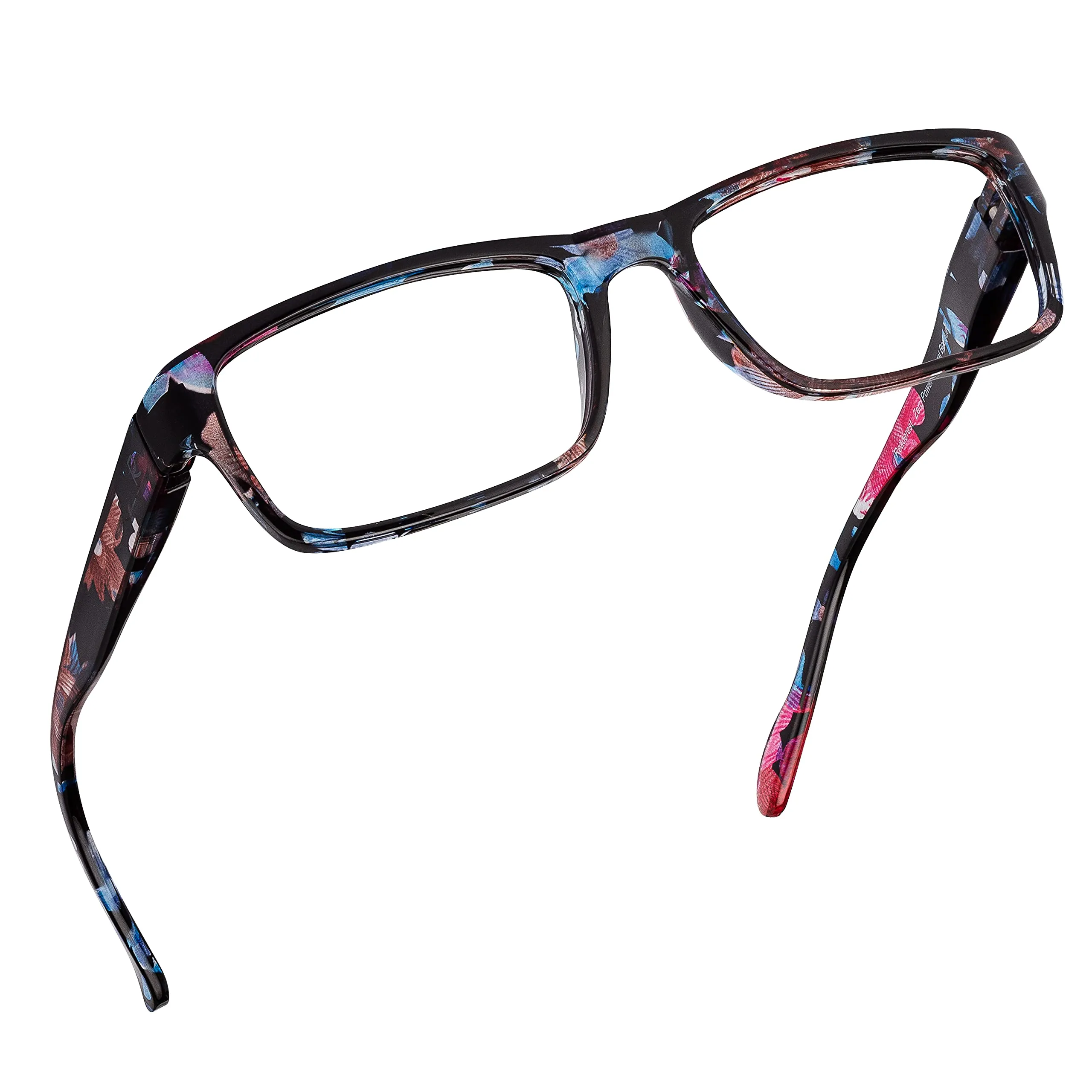 Blue-Light-Blocking-Reading-Glasses-Floral-1-50-Magnification Anti Glare