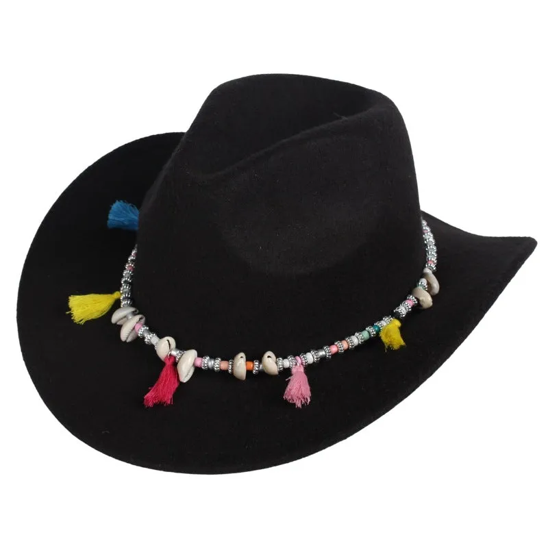 Boho Tassel Hat Decoration Hat Band