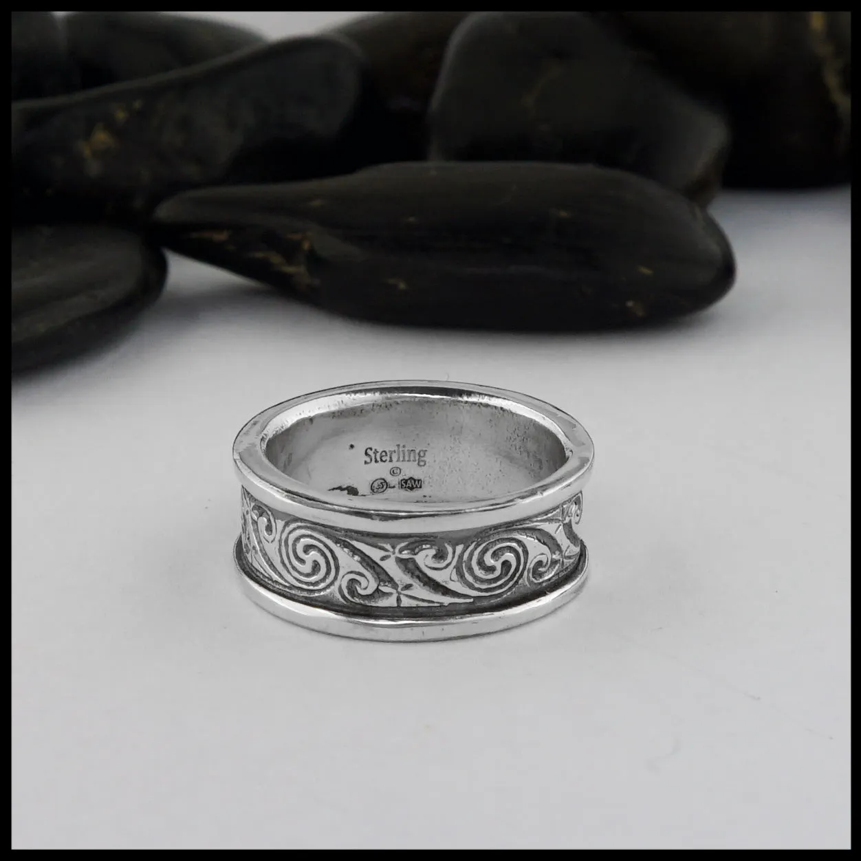 Bold Ardaugh Spirals Ring