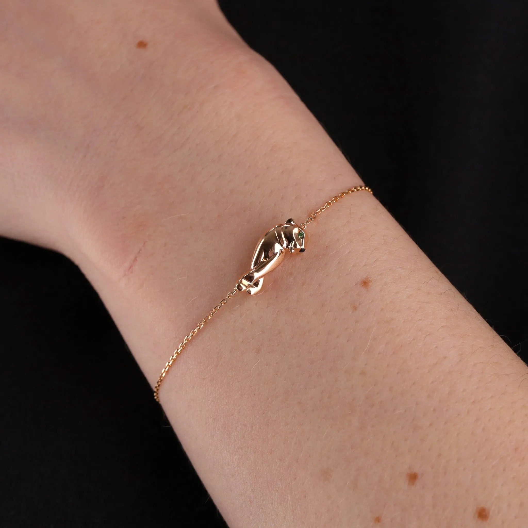 Cartier Panthere De Cartier 18k Rose Gold Bracelet