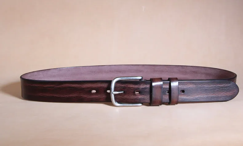 Casual Vintage Leather Belt for Men 5428