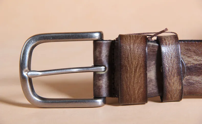 Casual Vintage Leather Belt for Men 5428