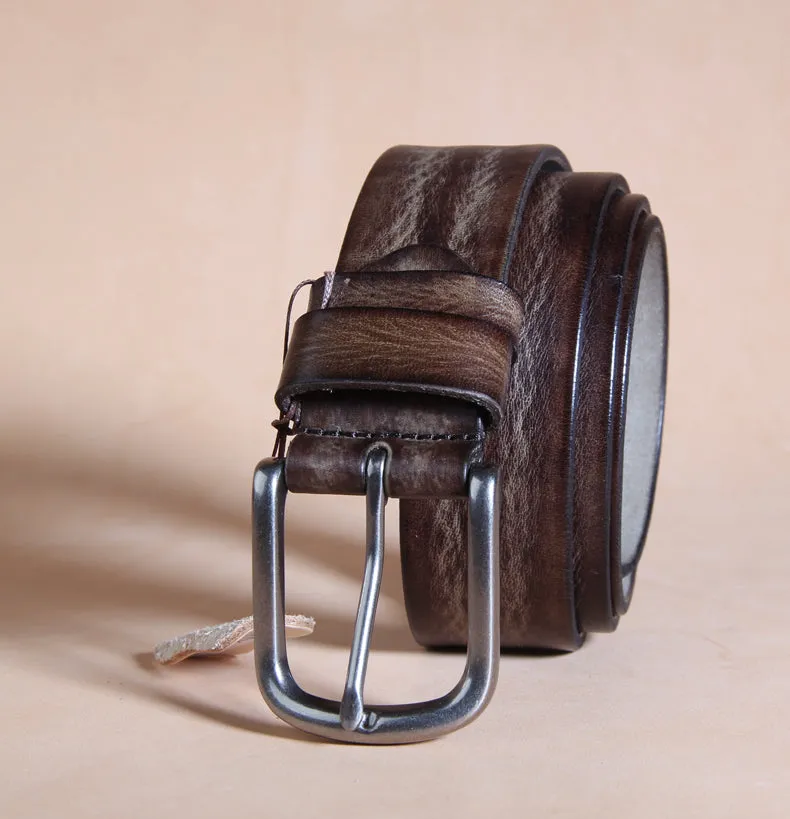 Casual Vintage Leather Belt for Men 5428