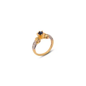 Celestial Blue Onyx Ring