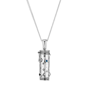 CELESTIAL POISON BOTTLE - Sterling Silver & Gemstone Locket