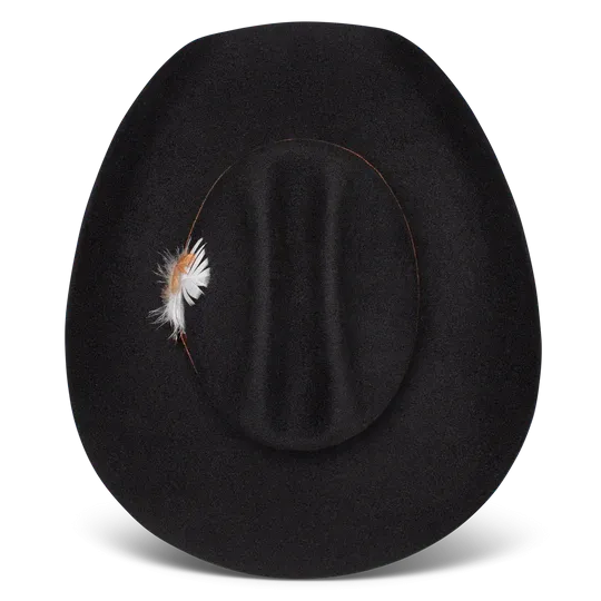 Charlie 1 Horse x Lainey Wilson Saddle Up Fashion Wool Felt Hat in Black