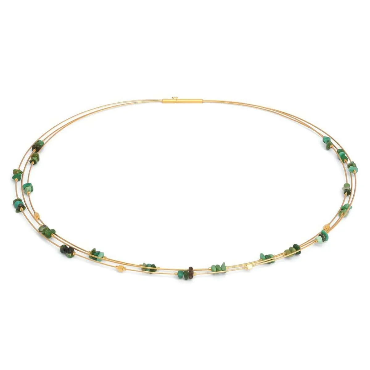 Chipo Green Turquoise Necklace - 85399356