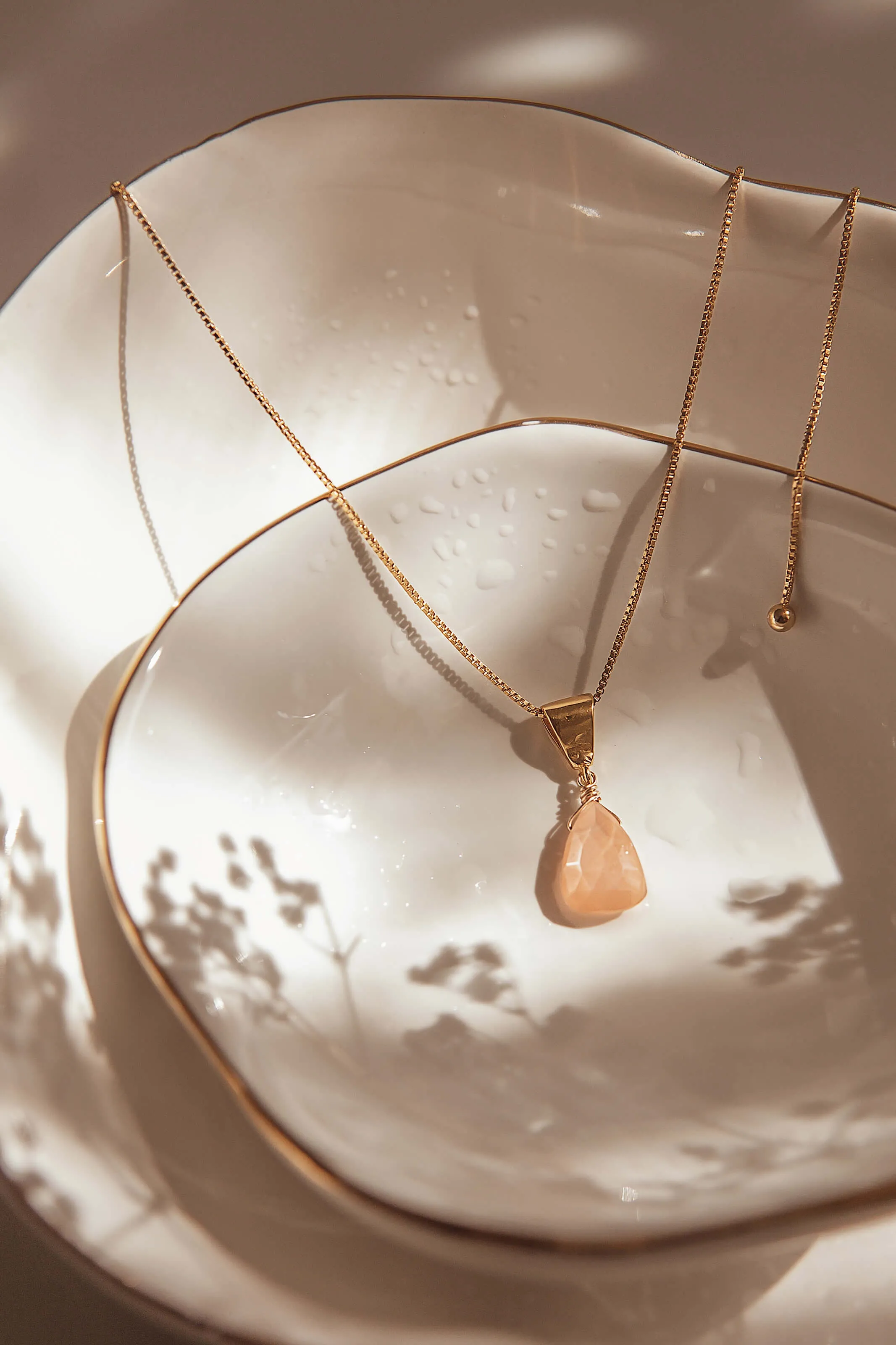 Chérie Moonstone Necklace