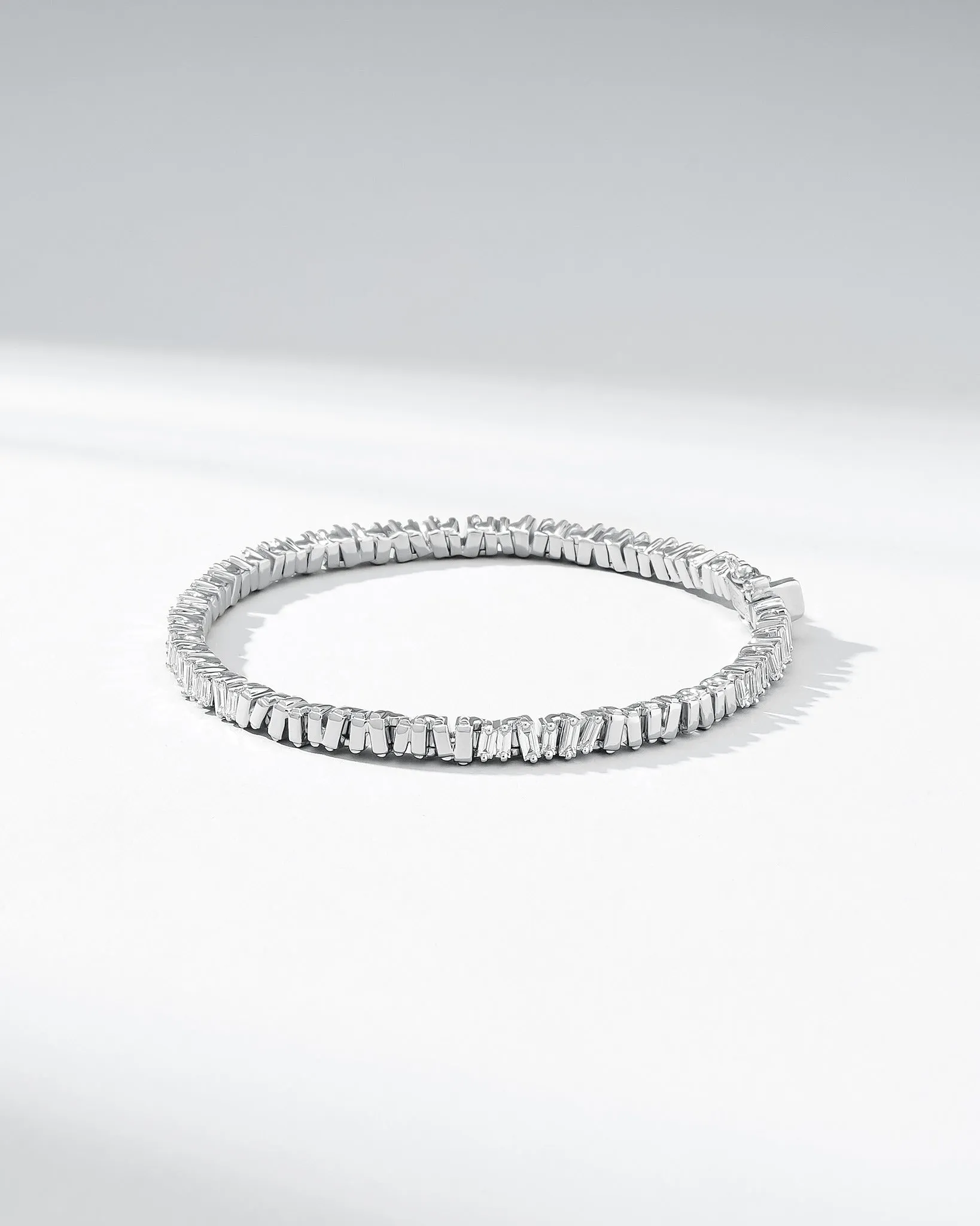 Classic Diamond 50/50 Tennis Bracelet