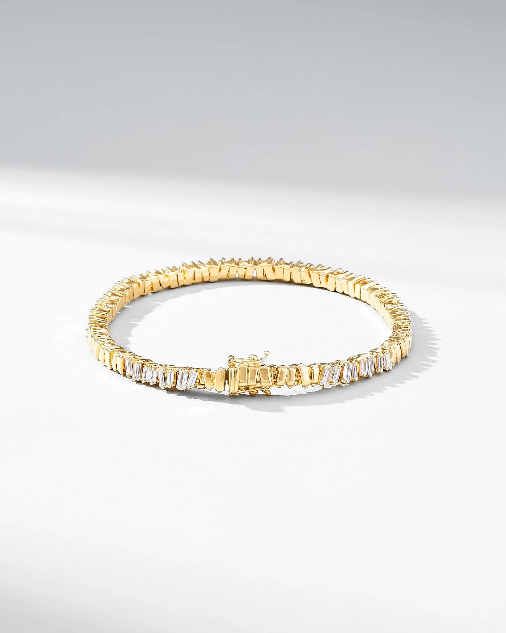 Classic Diamond 50/50 Tennis Bracelet