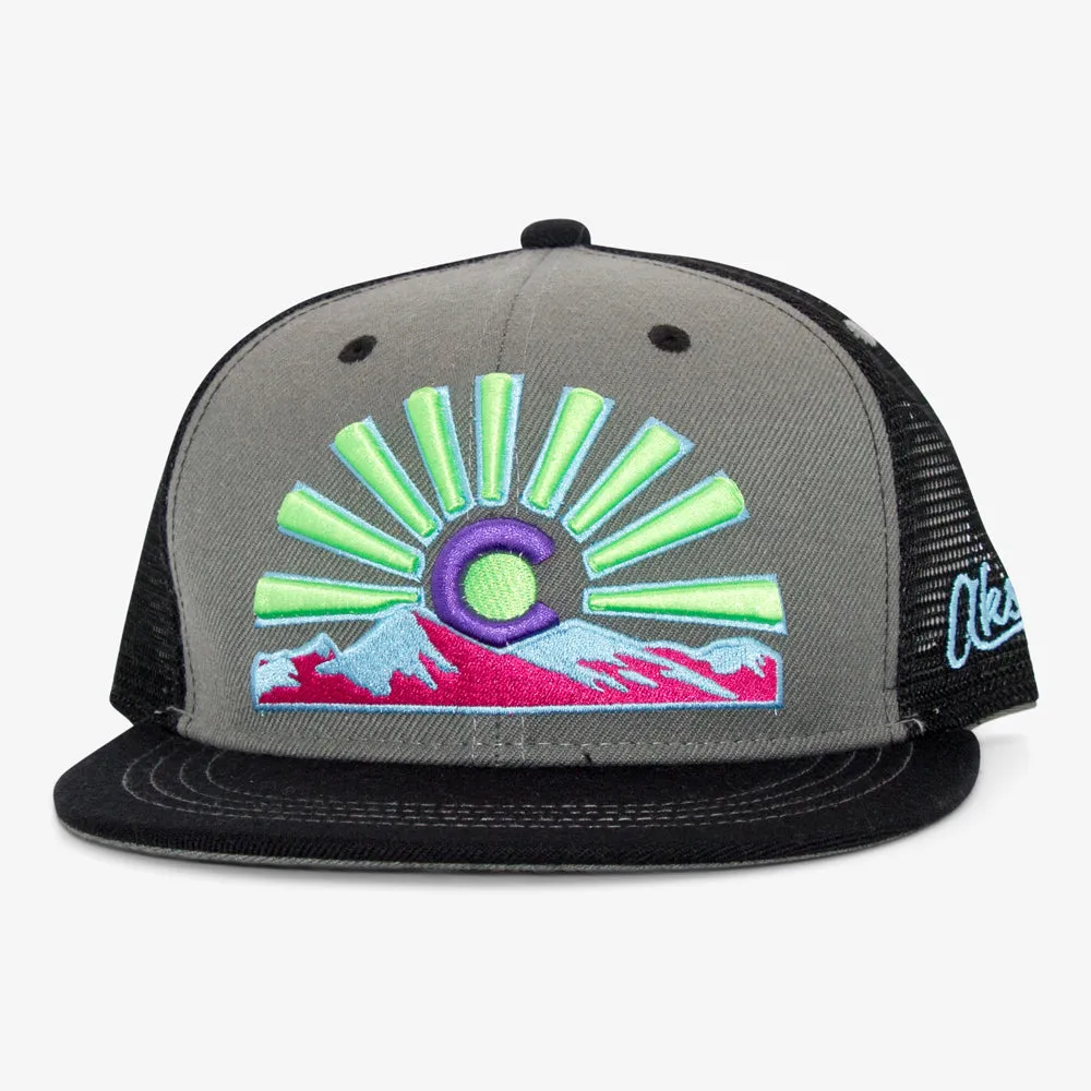 Colorado Sunset Flatbill Snapback Hat