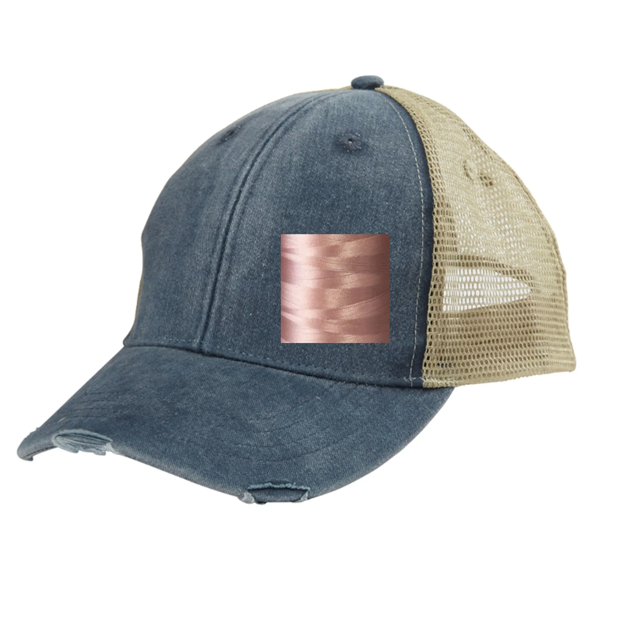 Connecticut  Hat | Distressed Snapback Trucker | state cap | many color choices