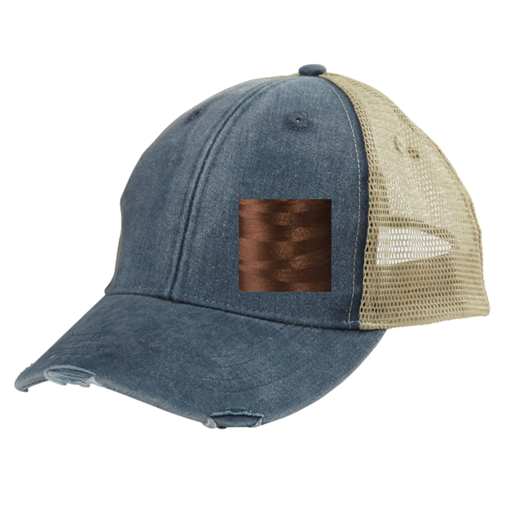 Connecticut  Hat | Distressed Snapback Trucker | state cap | many color choices