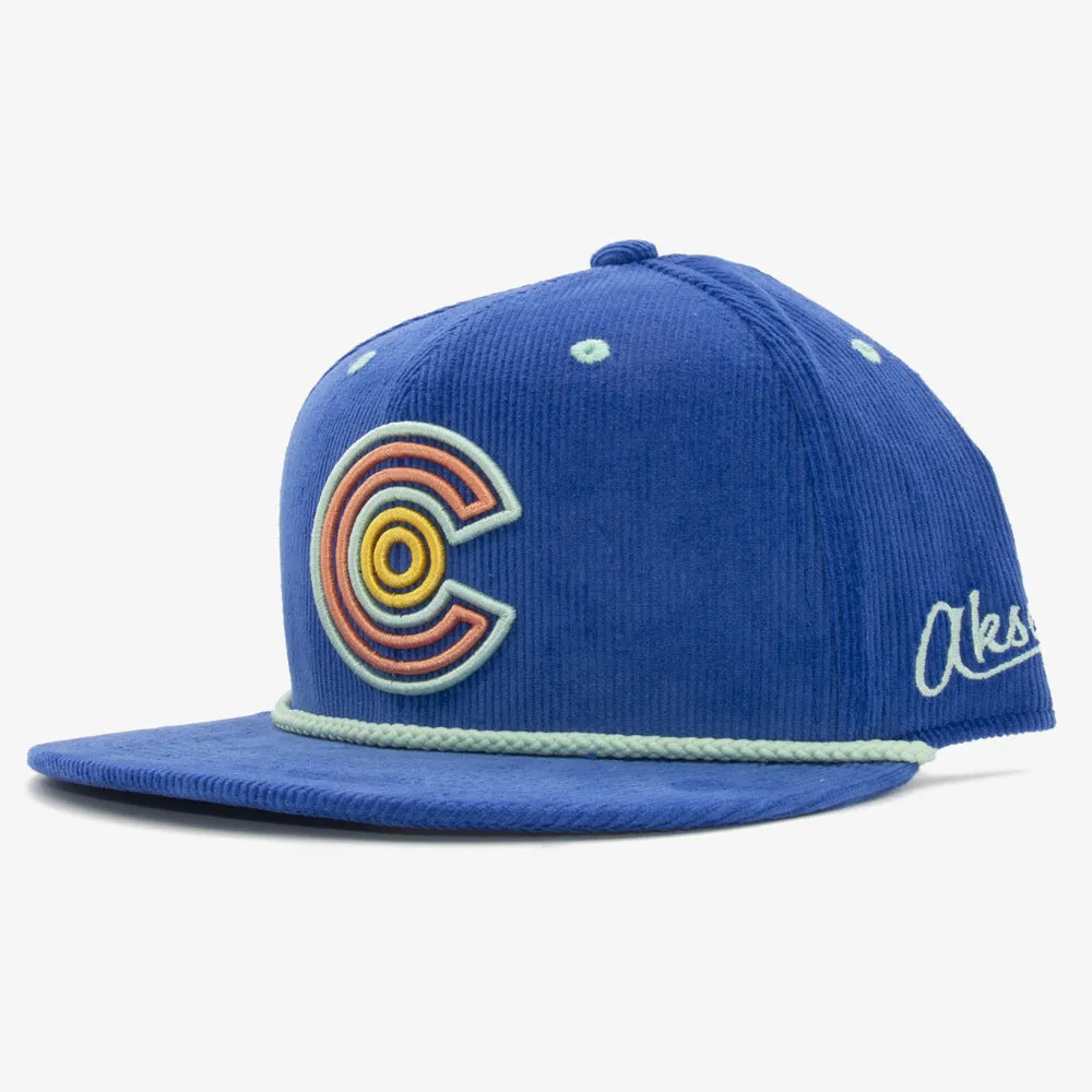 Corduroy Colorado Maze Snapback Hat