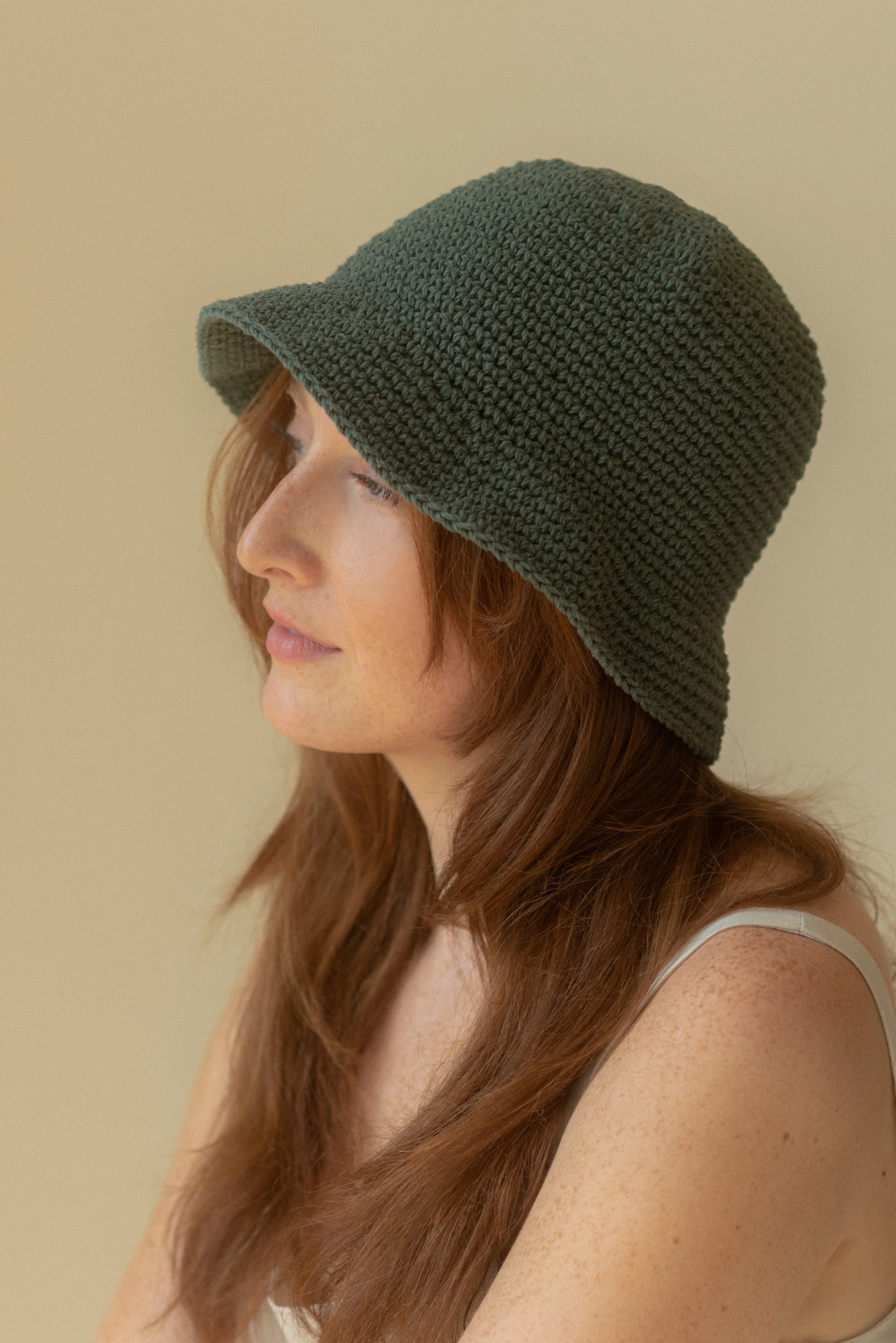 Crochet Hat | Green