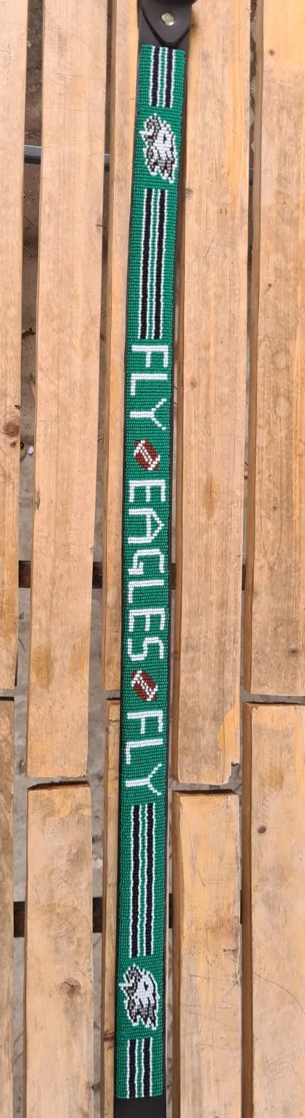 Custom Beaded Belts - PHIL EAGLES