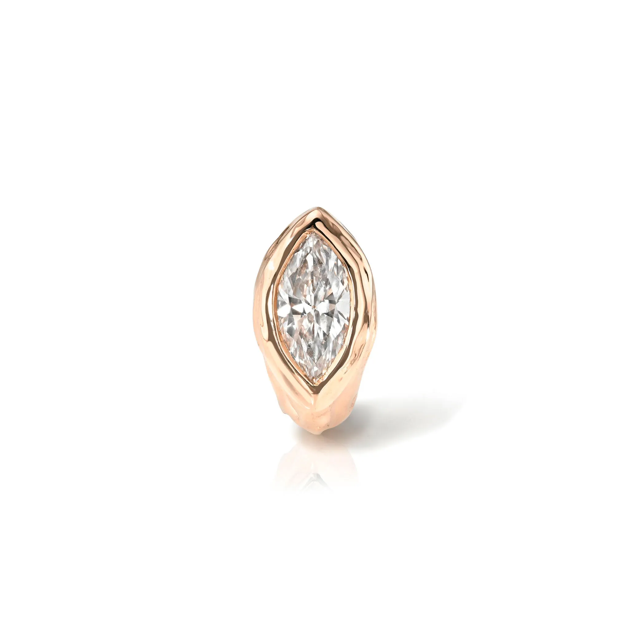 Diamond Marquise River Stud