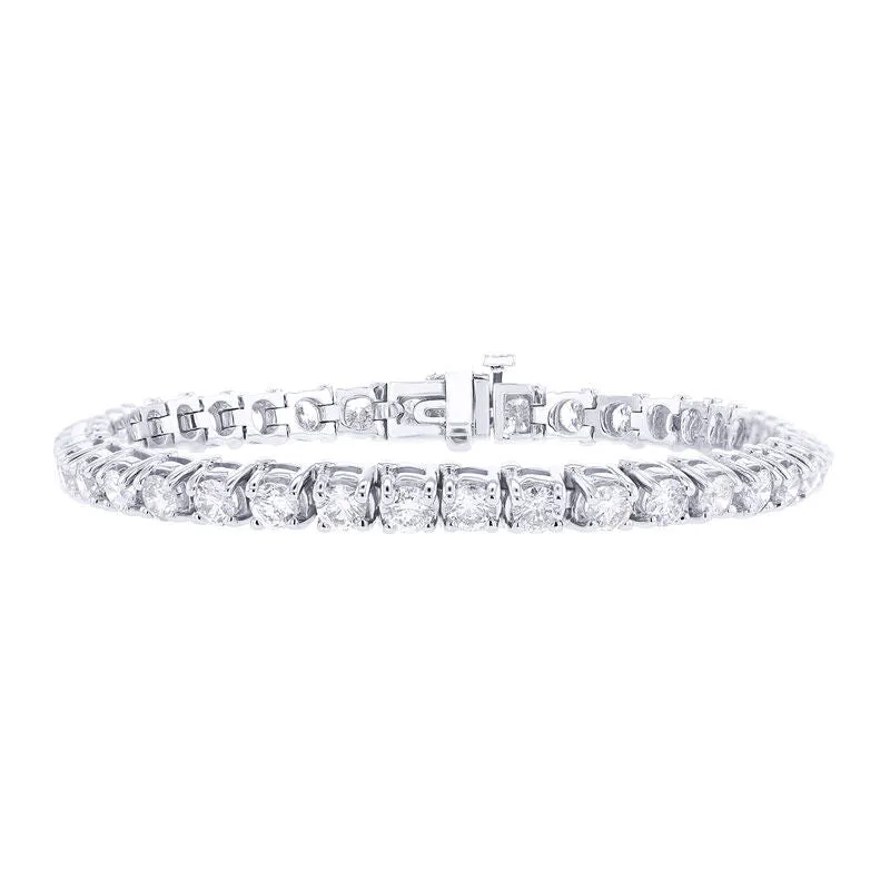 Divinely Classic Diamond Tennis Bracelet 8ct