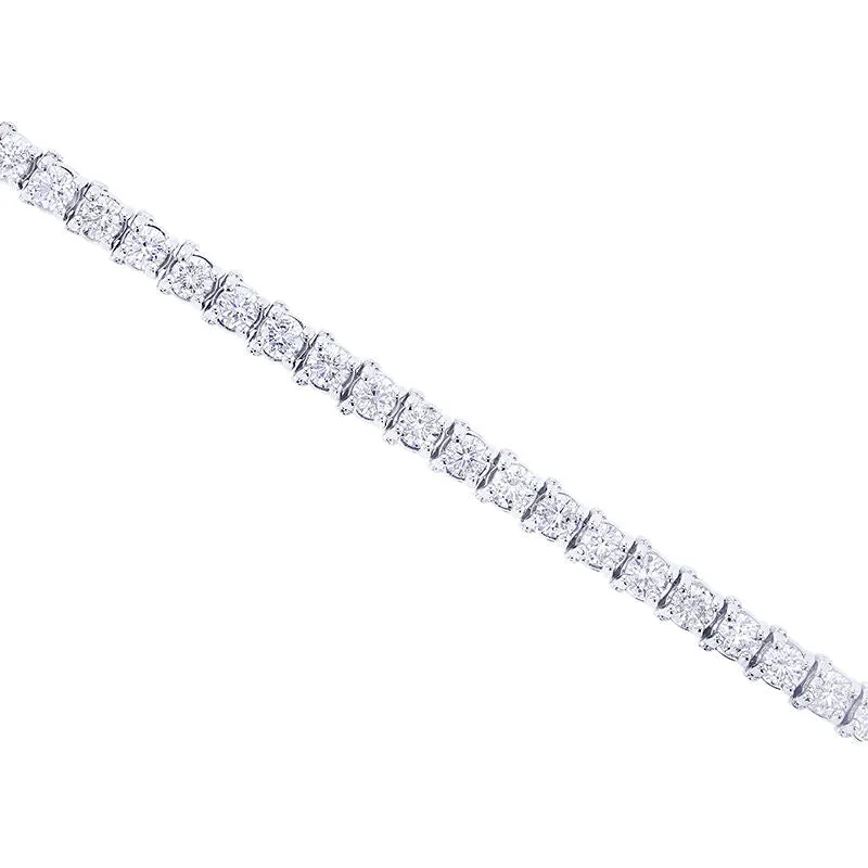 Divinely Classic Diamond Tennis Bracelet 8ct