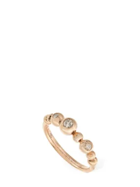 DoDo   Bollicine 9KT gold ring w/diamonds 