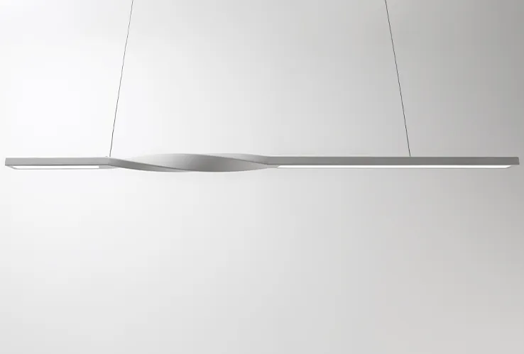 Eskel Contemporary Slender Graceful Case Pendant Light